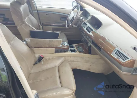 2003 BMW 745Li from USA, damaged, VIN WBAGN63433DS43703